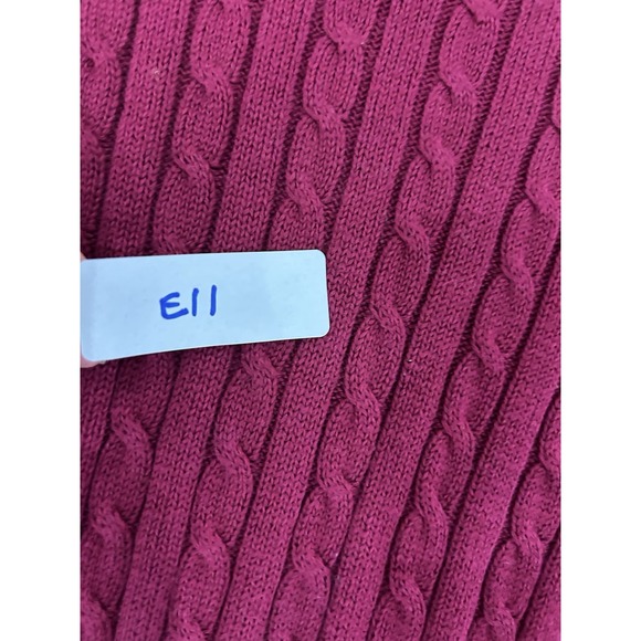 LRL Ralph Lauren Womens XXS Cable Knit Sweater Y2K Preppy Fall Heritage Classy - Picture 9 of 10